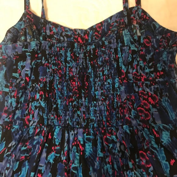 Express sundress in a fun blue print. Size XS - Picture 8 of 13